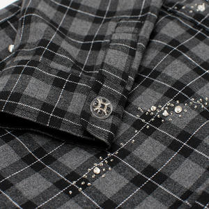 Adam oduncu gömleği erkekler için özel boy pazen ekose gömlek rahat kontrol gömlek - Product Image 4