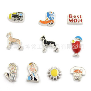 <span class=keywords><strong>Para</strong></span> dijes de esmalte de diseño Original, venta al por mayor, colgante de caja de vidrio DIY que se puede abrir, accesorios pequeños de aleación <span class=keywords><strong>para</strong></span> joyería infantil - Product Image 5