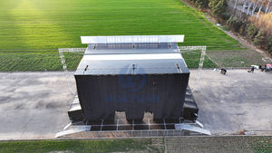 Scène mobile pliable hydraulique S795 pour concerts et spectacles en plein air, semi-remorque de scène mobile extérieure, grande plateforme de performance - Product Image 5