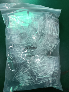 100+100 Pcs ABS Christmas <strong>Light</strong> Kit with Shingle Tabs &amp; <strong>Clips</strong> C7/C9 Bulbs Glue/Screw Transparent Mount <strong>Plastic</strong> Product - Product Image 4