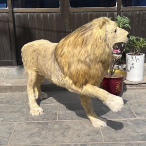 Estatua de León de La Selva de buena calidad, molde profesional personalizado, animales de peluche, León para decoración de fiesta - Product Image 6