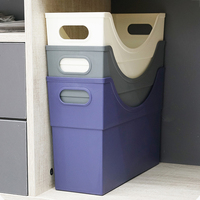 Organizador de Archivos Apilable de Plástico para Oficina o Escuela, Caja de Almacenamiento para Documentos y Revistas, Directo de Fábrica