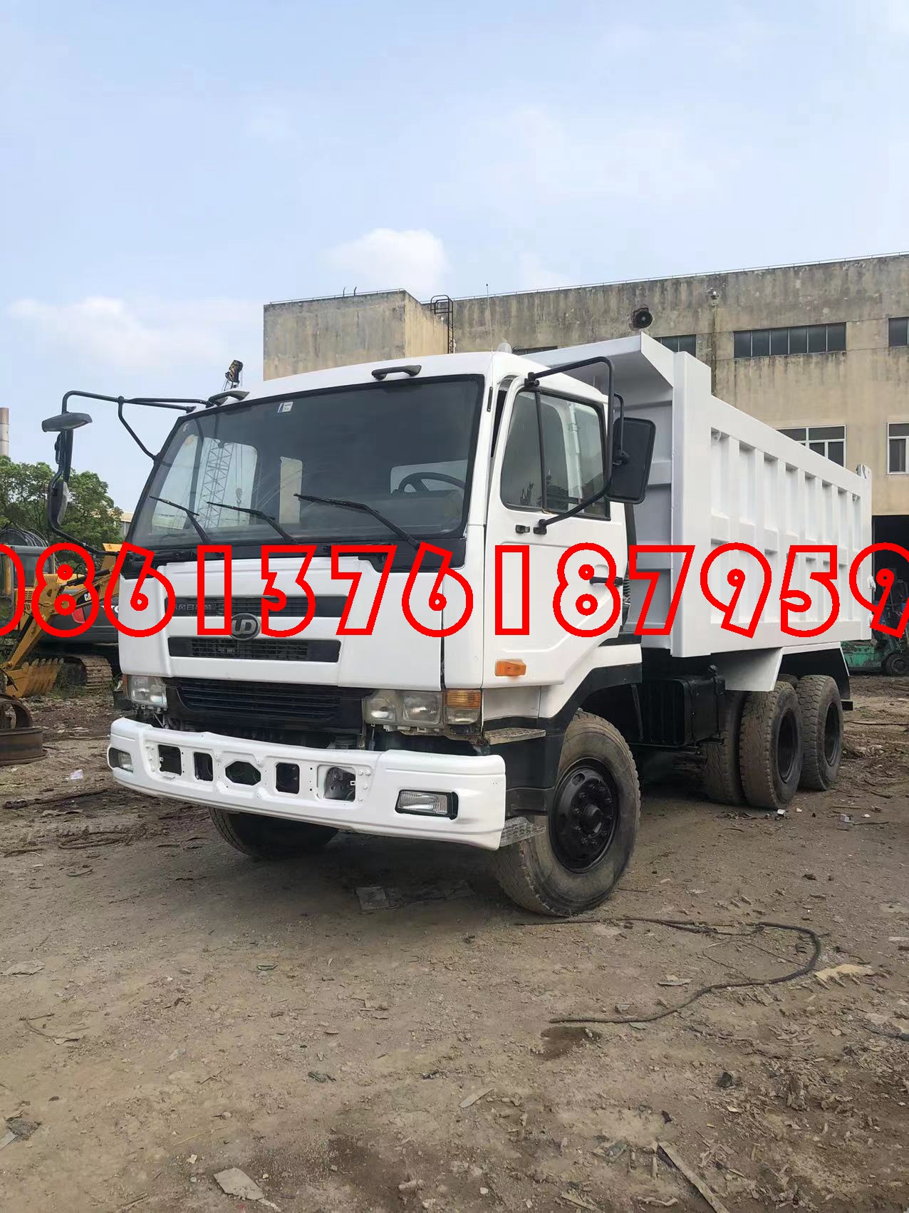Used Nissan UD Quester 6x4 Dump Truck, 30Ton Capacity - Affordable