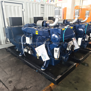 Generador Diésel Marino con Motor Weichai WP10 WP12, 250KVA, 300HP, Refrigerado por Agua de Mar, 400V, 1500/1800rpm, 50Hz, Auto ATS 1 - Product Image 1