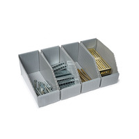 Boîte à vis en gros boîte de rangement d'outils Corflute personnalisée boîte d'emballage à vis en plastique Coroplast ondulé