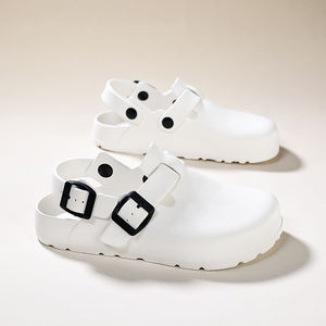 Женские дышащие нескользящие тапочки Breezestep из ЭВА для весны/лета, из переработанных материалов, износостойкие, быстросохнущие, на платформе, регулируемые, для дома - Product Image 3