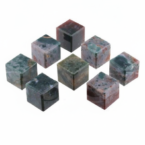 Cube Fancy Jasper ลูกบาศก์หินอัญมณีรูปทรงเรขาคณิตศักดิ์สิทธิ์,คริสตัลหินตารางเรกิรักษาสมบัติทางเรขาคณิตผู้ค้าส่ง - Product Image 1