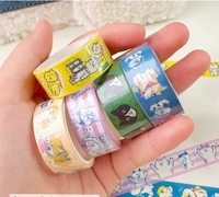 Chine fabricant mignon chat Washi ruban Ins Style ruban décoratif pour Journal Scrapbooking bricolage papeterie étudiant artisanat fournitures