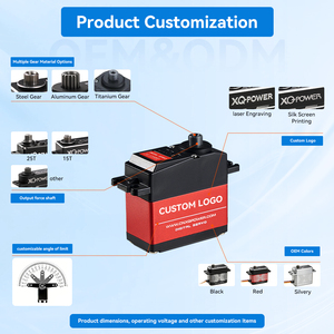 XQ-POWER High Torque Motor 40KG.CM Programmable Brushless Robot With Analog Position Feedback Rc Motor - Product Image 2