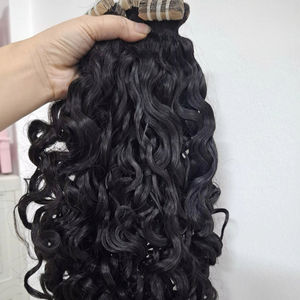 Extensiones de Cabello Humano con Punta en U Pre-Adheridas de Doble Trama al por Mayor - Product Image 1