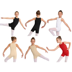 Trajes de Baile Profesionales de Jazz y Danza Latina para Niñas de 6 a 16 Años, Mono de Gimnasia para Práctica de Danza, Traje de Baile para Clases de Danza - Product Image 1