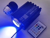 Kit de plafond étoile 36w RGBW à fibre optique pour voiture ciel étoilé lumière étoile filante moteur LED lumière étoile à fibre optique