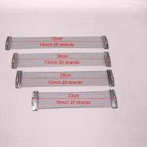 Accesorios para Instrumentos Musicales, Correa de Tambor de 12-14 Pulgadas, 20 Piezas, Correa de Tambor de Seda, Anillo de Línea de Tambor, Embalaje en Bolsa de Plástico Metálico - Product Image 1