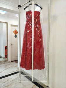 Housse de protection pour robe de mariée avec fermeture éclair, sac de rangement pour robe de mariée, étui pour vêtements, housse anti-poussière pour vêtements - Product Image 6