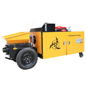 Hochwertige elektrische Beton pumpe <span class=keywords><strong>Mini</strong></span> Zement Betonpumpen Betonpumpen Maschine zum Verkauf - Product Image 6