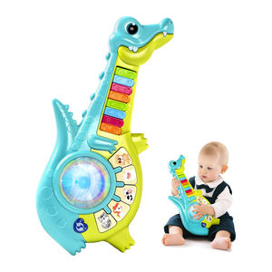 Instrumentos Musicales de Juguete, Múltiples Modos, <span class=keywords><strong>Piano</strong></span> de Dinosaurio, Guitarra, Regalos de <span class=keywords><strong>Cumpleaños</strong></span>, Kit de Guitarra Eléctrica, Juguetes Educativos para Niños Pequeños - Product Image 1