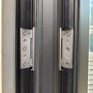 Porta Pieghevole per Serra da Giardino in Alluminio e Policarbonato, Resistente ai Raggi UV, per Ventilazione, Piante Agricole, <span class=keywords><strong>Vivaio</strong></span>, Fiori - Product Image 2