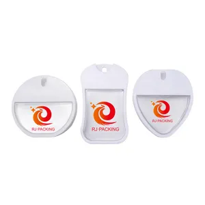 Hand sanitizer Pocket perfume square round clear white black pocket spray 20ml 30ml 40ml 45ml credit card plastic perfume bottle