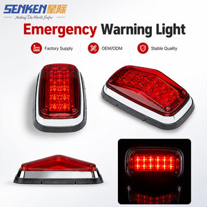 Luz LED Perimetral Lateral para Camiones y <span class=keywords><strong>Ambulancias</strong></span>, Marca Senken, 3W, DC12V 24V, Impermeable, Diseño CE R10 R65 SAE - Product Image 4