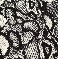 Tissu en polyester imprimé motif fourrure animale 75D personnalisé, imitation mémoire, imperméable et respirant pour manteau et veste décontractés et tendance