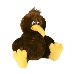 Kiwi-pájaro de peluche de moda para niños, juguete de peluche suave, de graduación, de Nueva Zelanda, para la escuela