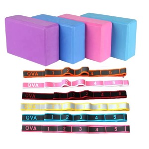 Bloque de Espuma EVA de Alta Densidad para <span class=keywords><strong>Yoga</strong></span> <span class=keywords><strong>con</strong></span> Correa Elástica para Ejercicio en Casa o Gimnasio, Venta al Por Mayor, Suministro Directo de Fábrica - Product Image 4