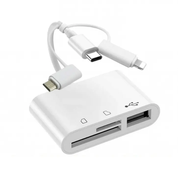 multi-function card reader for Apple android mobile computer