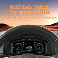 Compteur de vitesse automobile pour Opel Astra 2004-2010 Zafira B 2005-2014, écran LCD numérique, tableau de bord virtuel