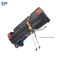 Chariot d'escalade électrique à main pour escaliers, chariot à charge lourde, alimenté par un camion, capacité de 250kg, livraison gratuite
