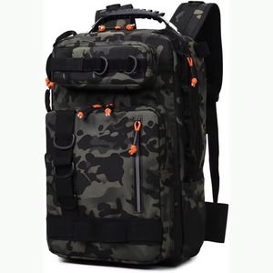 Sac à dos de pêche en polyester avec porte-cannes et 4 boîtes à pêche étanches, avec housse de pluie - Échantillon gratuit - Product Image 2
