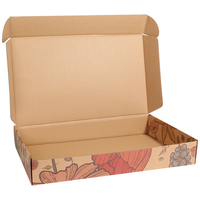 Boîtes d'expédition personnalisées pour ordinateurs portables avec pelliculage mat, gaufrage et emballage pliable en carton ondulé recyclable pour grossistes