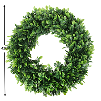 Vente en gros de guirlande suspendue de simulation de plante artificielle, herbe, fleur artificielle pour décoration de jardin intérieur et extérieur