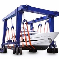 Grue portique de levage marine sur mesure de 450 tonnes pour navires, bateaux et yachts, fabriquée en Chine - Prix de la grue marine