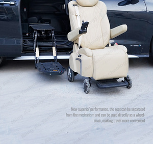 Fauteuil roulant électrique de luxe/<span class=keywords><strong>siège</strong></span> de voiture pour personnes handicapées, facilitant l'accès au véhicule. - Product Image 5