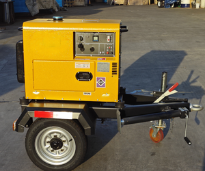 Im lặng Trailer <span class=keywords><strong>DIESEL</strong></span> Máy phát điện đặt 3KW <span class=keywords><strong>5KW</strong></span> 6KW 7kW 8KW 10KW 12KW 15KW Trailer im lặng Máy phát điện <span class=keywords><strong>diesel</strong></span> - Product Image 2