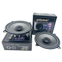 Altavoz Coaxial Profesional de Hierro de Alta Calidad al por Mayor para Automóvil 4/5/6 Pulgadas de Rango Completo Altavoz Universal para Puerta de Automóvil Negro 4