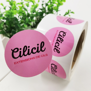 Vente en gros Logo Design Company propres étiquettes adhésives en plastique <span class=keywords><strong>merci</strong></span> et <span class=keywords><strong>bonjour</strong></span> mon nom est pour l'emballage utilisation sur les cadres photo - Product Image 2