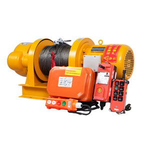 Verricello Elettrico Industriale per Sollevamento e Trazione, con Freno di Sicurezza, Approvato CE per Edilizia - Product Image 2