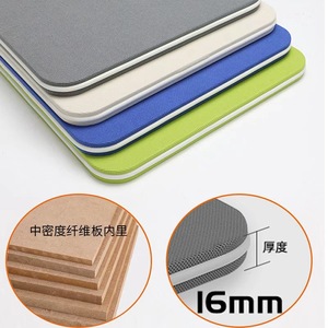 Nuevo Panel Acústico Jiateng de 16 mm con Núcleo de MDF, Cubierta para Escritorio de Oficina, Multicolor - Product Image 1