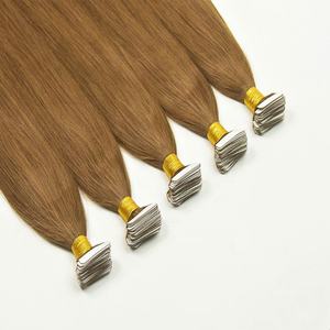 Extensiones de Cabello Humano Brasileño de Lujo, Calidad 12A, 12/30 Pulgadas, Cutícula Virgen Alineada, Doble Trama a Máquina, Cinta Invisible - Product Image 3