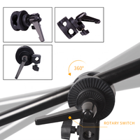 Takenoken — prise de vue pour Studio Photo, 1.4M, bras supérieur réglable en aluminium, avec trépied, pince pour support, et sac à sable