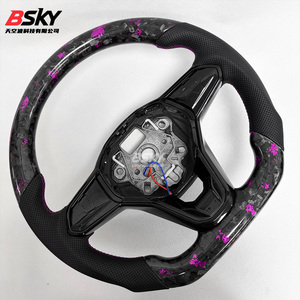 Venta Directa de Fábrica, Volante de Fibra de Carbono Forjado de Alta Calidad para Volkswagen BORA, CADDY, GOLFGTI, <span class=keywords><strong>GOLFGTD</strong></span>, JETTA, POLO, TOURAN - Product Image 2