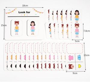 Cartes de jeu de réflexion et d'association pour tout-petits : Activités ludiques pour garçons et filles - Product Image 5