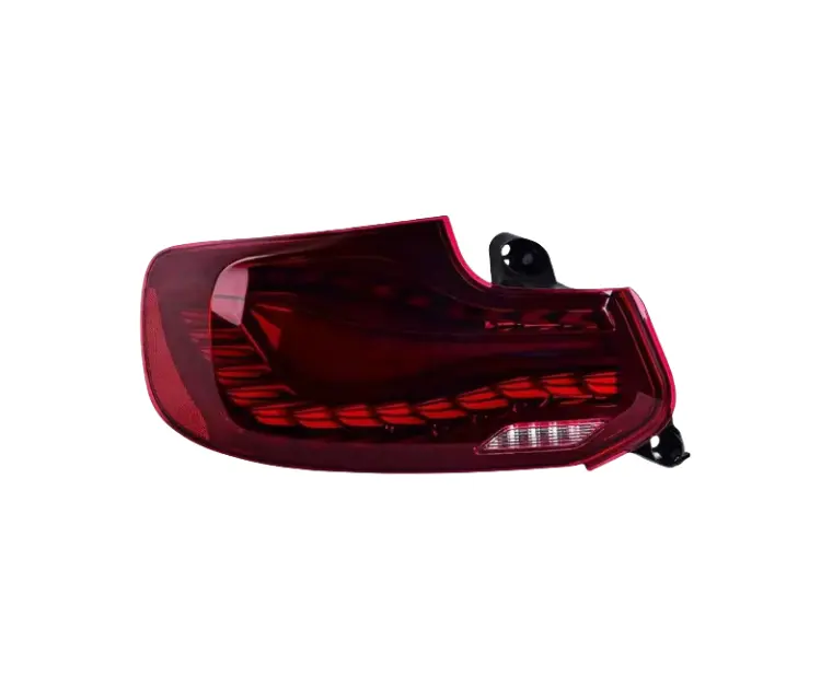 Modified to double row dragon scale LED taillamp taillight rear lamp light for BMW 2 series F22 F23 F87 tail lamp 2014-2021