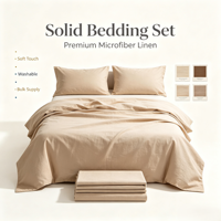 Parure de lit élégante en microfibre, draps imprimés de luxe, qualité supérieure, vente en gros d'usine, prix abordable pour les acheteurs hôteliers et résidentiels