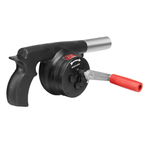 Potente soplador de ventilador de Metal <span class=keywords><strong>y</strong></span> plástico arrancador de fuego de manivela grande para barbacoa accesorio Premium para cuentas de parrilla de carbón - Product Image 1