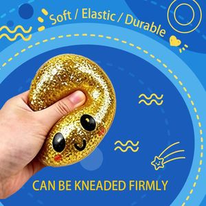 Jouet anti-stress souple et élastique en pâte à modeler brillante et scintillante pour enfants - Product Image 3