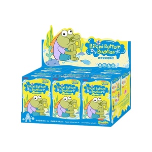 Commercio all'ingrosso autentico POP MART <span class=keywords><strong>SpongeBob</strong></span> SquarePants serie-Bikini amici con fondo in peluche con ciondolo Squishy Blind Box - Product Image 1