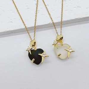 สร้อยคอประดับเพชรแนวฮิปฮอปทำจากสเตนเลสสตีลประดับเพชร18K ประดับเพชรและสร้อยคอสำหรับผู้หญิง - Product Image 1