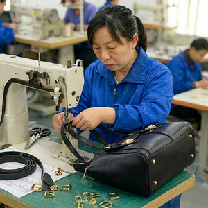 fábrica personalizada al por mayor bolsos de estilo de moda cuero genuino señoras bolso de hombro bolso de mano de las mujeres - Product Image 6